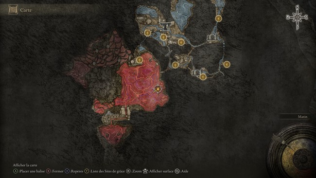 Emplacement de la Lame en écailles de dragon