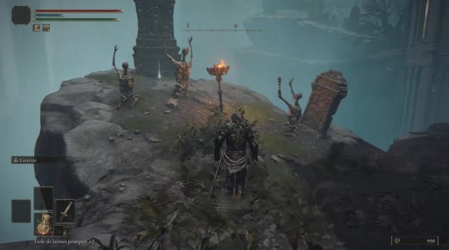 Emplacement de l’ensemble d'Armure De Chevalier De Caria dans Elden Ring