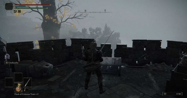 Emplacement du médaillon de Dectus (droite)