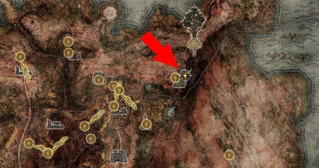 Emplacement du médaillon de Dectus (droite)