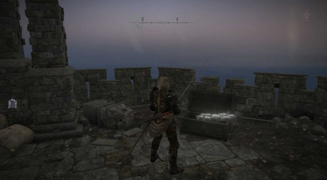 Emplacement du médaillon de Dectus (gauche)