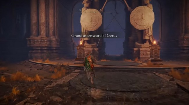 Emplacement grand ascenseur de Dectus Elden Ring