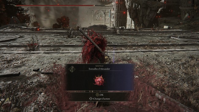 Entrailles d'Alexander Elden Ring