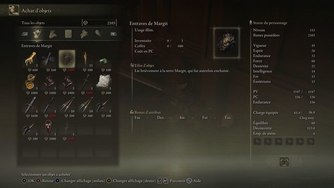 Entraves de Margit Elden Ring