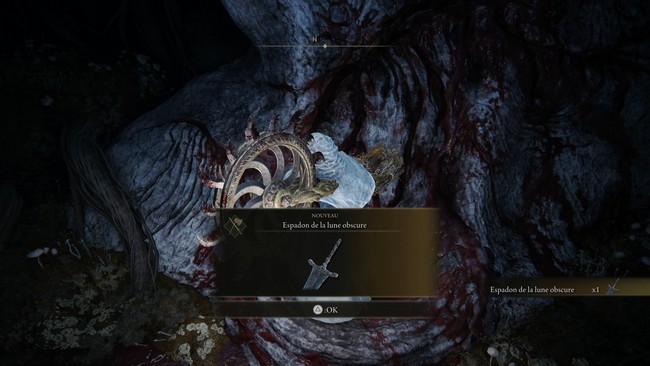Espadon de la lune obscure elden ring