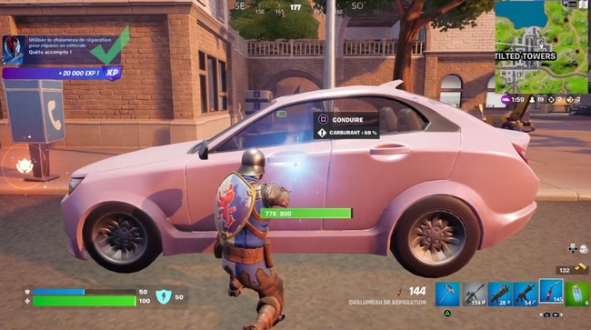 utiliser le chalumeau de réparation pour réparer un véhicule