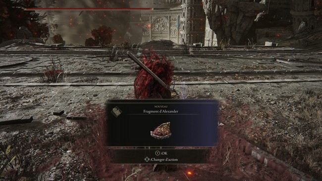 Fragment d'alexander Elden Ring