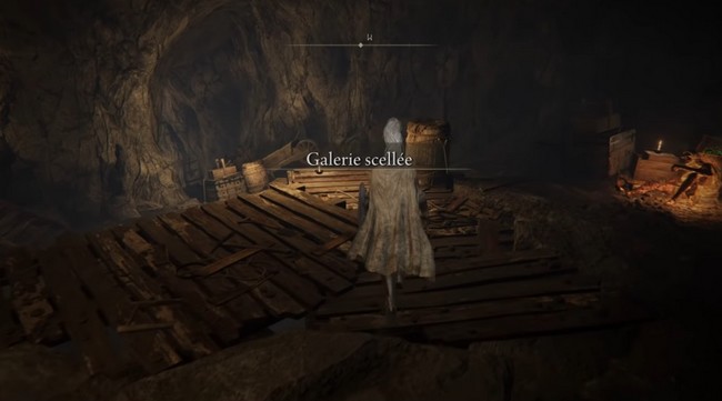 Galerie scellée dans Elden Ring