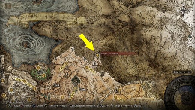 Hauteurs aux moulins Elden Ring