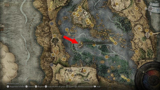 L'église de la rose elden ring