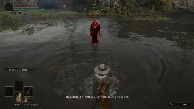 Nerijus le doigt sanglant