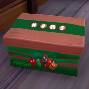 Ouvrir des caisses de légumes à Condo Canyon ou Sleepy Sound