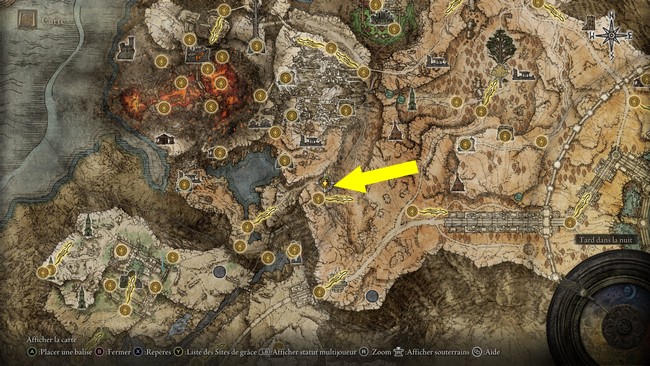 Point de grâce Colline face à l'arbre monde