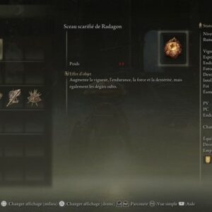 Sceau scarifié de Radagon Elden Ring