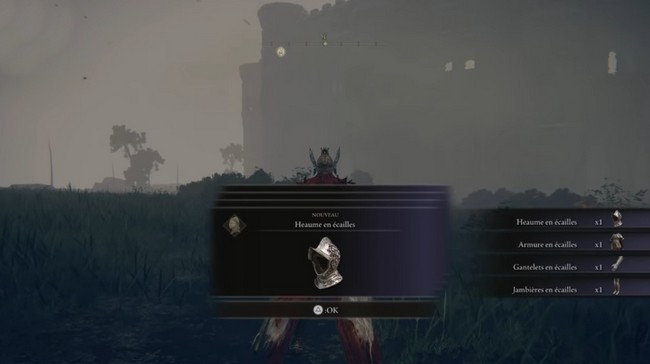 Set d'armures en écailles Elden Ring