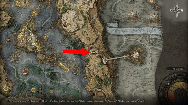 Emplacement du Tableau Résurrection dans El