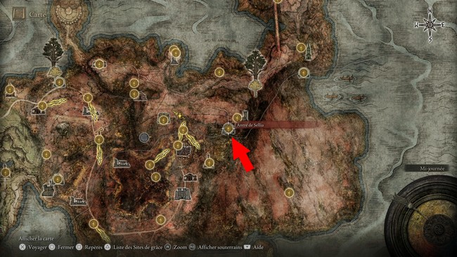antre de Sellia Elden Ring