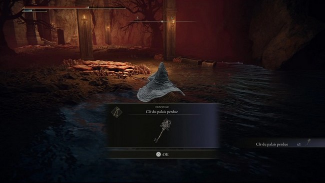 clé du palis perdue elden ring