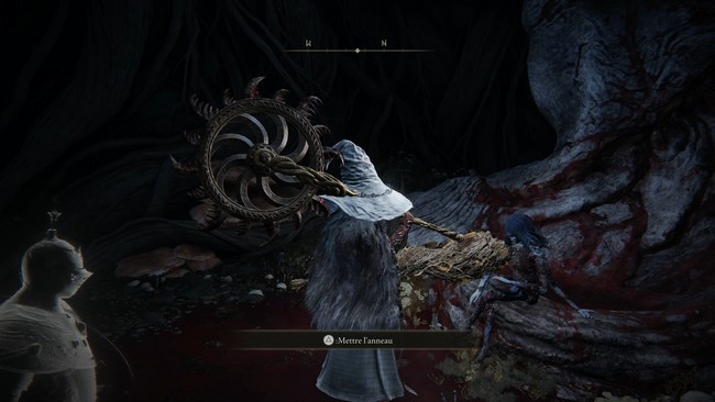 donner l'Anneau de la lune noire à la poupée elden ring