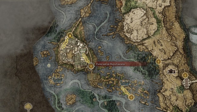 emplacement Clé de pierre d’éclat de l'Académie