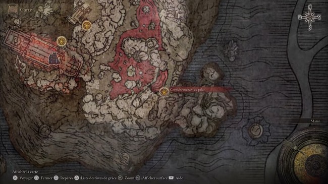 emplacementmasque blanc anonyme elden ring