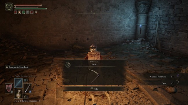 Emplacement de la Faux Elden Ring