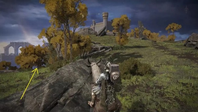 emplacment de la Faux Elden Ring