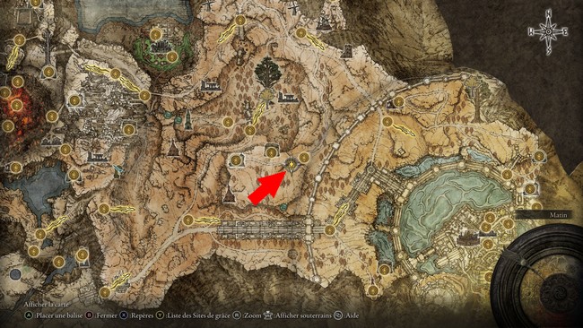 solution Tableau Chant du champion Elden Ring