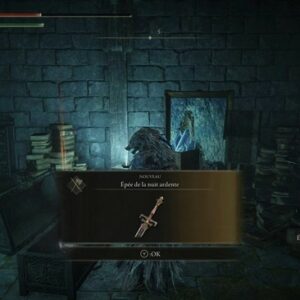 Épée de la nuit ardente Elden Ring