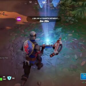 Établir une liaison avec l'appareil près du sanctuaire, du 2e avant-poste des sept ou de Synapse Station dans Fortnite