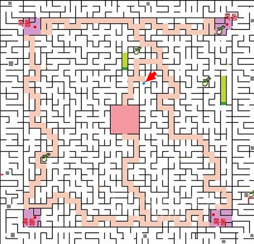 Île du Labyrinthe de glace- lost ark