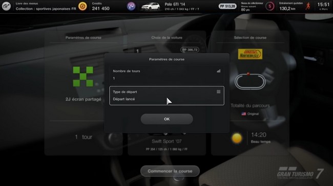 écran Partagé dans Gran Turismo 7