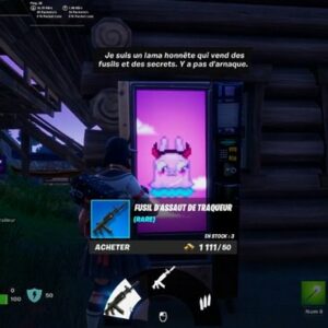 Acheter une arme de niveau rare ou supérieure dans un distributeur automatique dans fortnite
