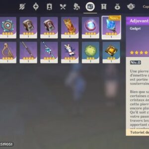 Adjuvant de pierre de lumen-genshin impact