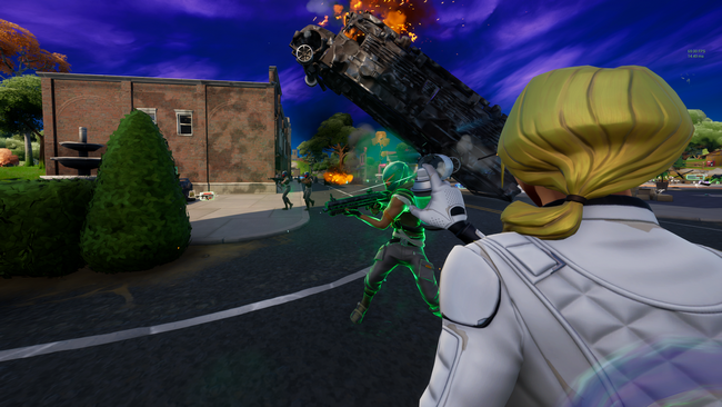 Comment soigner les forces des Sept avec un médibrume à un lieu de bataille dans Fortnite