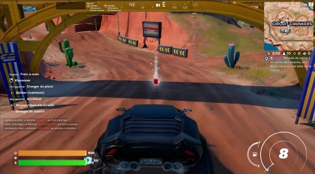 Emplacement Omnipuce au circuit Chonkers 1