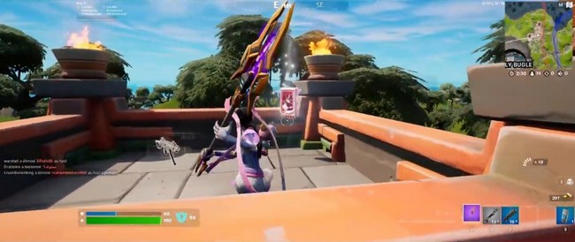 Emplacement de l’Omnipuce 1 au Temple Fortnite
