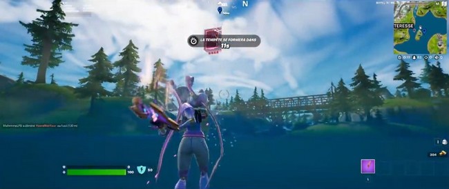 Emplacement de l’Omnipuce 2 à loot lake Fortnite