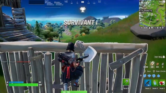 Escalader 5 fois en 5 s fortnite-1