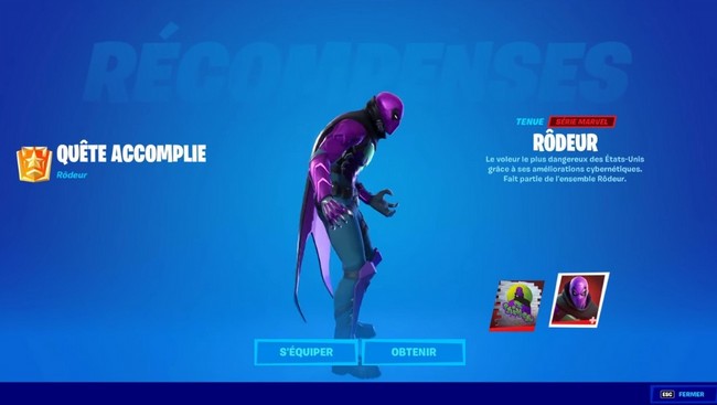FORTNITE SKIN SECRET SAISON 2 CHAPITRE 3
