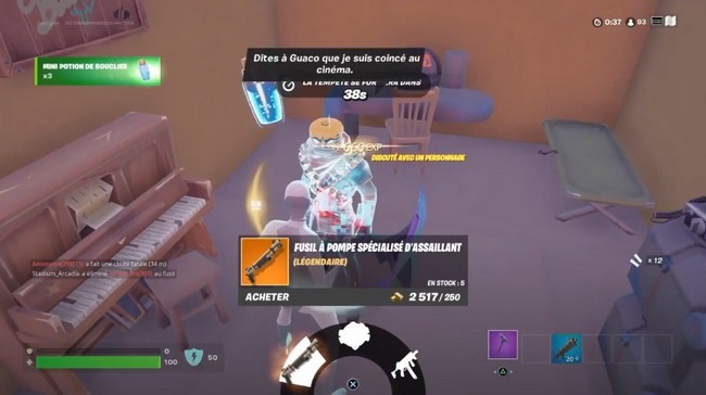 Fusil à pompe spécialisé d'assaillant