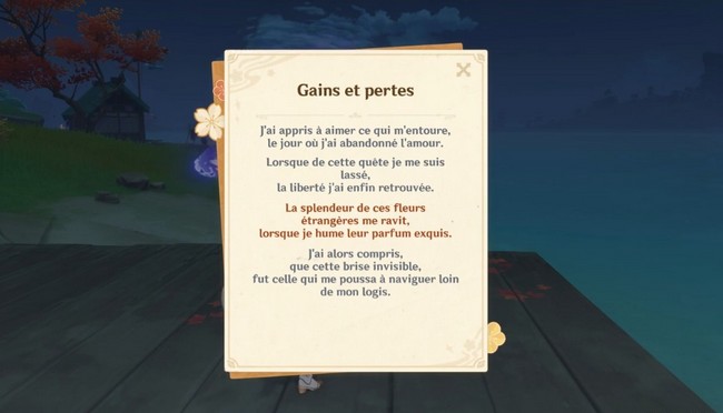 Genshin Impact - Teintes du jardin violet - Lyrisme des astres-Nostalgie Genshin Impact - Teintes du jardin violet