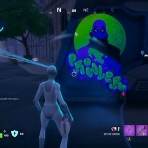 Graffiti du Rôdeur fortnite