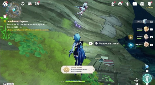 Le mineur disparu-Genshin Impact