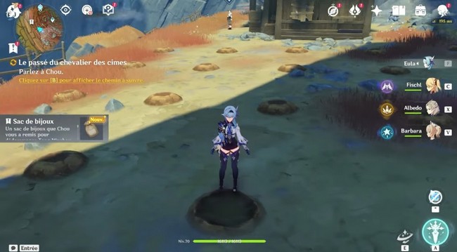 Le passé du chevalier des cimes-genshin impact