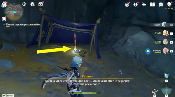 Minerai de lumen-D'où vient la pierre d'esprit-genshin impact.