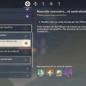 Nouvelle rencontre... et neutralisation des bandits-genshin impact