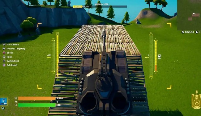 Rester en l'air avec un char d'assaut-fortnite-1