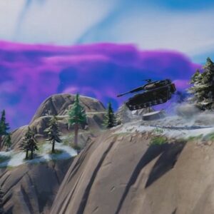 Rester en l'air avec un char d'assaut-fortnite