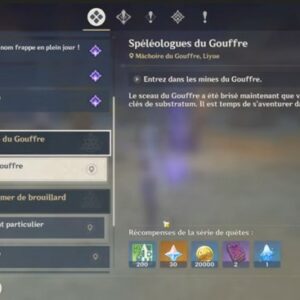 Spéléologues du Gouffre-genshin impact